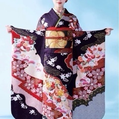 一蔵 成人式 振袖フルセット 一式　ラメ 金糸刺繍 Ｓサイズ 低...