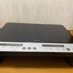 2021年製🍀アイリスオーヤマ 2口IHコンロ IHK-W12S...