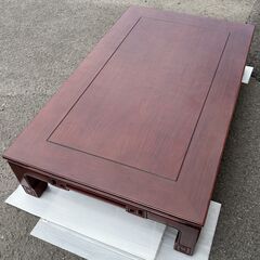 ８月２９日まで掲載　中古品　カリモク　和風ローテーブル　の画像