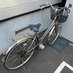 自転車　白石区菊水元町付近