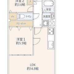 💞府中駅徒歩5分💕3階部分！南向き・日当たり良好💞大規模修繕工事...