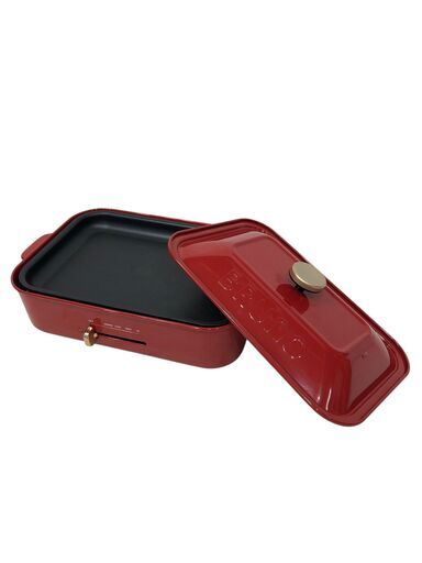 TOKYO赤色 2個 新品 ブルーノBRUNO コンパクトホットプレート③ 610YONLzR2L._AC_UL210_SR210,