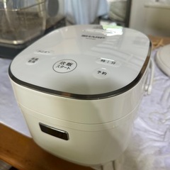 SHARP マイコンジャー炊飯器 KS-CF05C-W