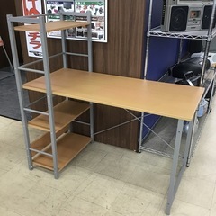 ラック付きワークデスク