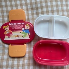 2段お弁当箱の画像