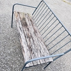 IKEA PRASTHOLM プレストホルム ベンチ ガーデニン...