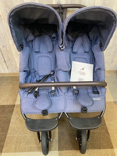 ☆★今週購入者限定★☆ベビーカーAIR BUGGY COCODOUBLE  エアーバギー ココダブル EN1888/タイヤ空気入れ/説明書あり♯34203