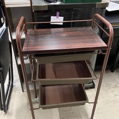 O 2505-451 キャスター付き 収納ワゴン キズ 汚れあり...