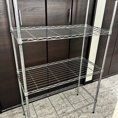 美品　スチールラック

