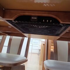 ★ジモティ割あり★ 上久商店 家具調こたつ ブラウン H65×D84×W134 クリーニング済み TK5261の画像