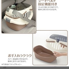 ペット　キャリーケースの画像