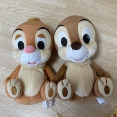 【新品・タグ付き】Disney ★ チップとデール　ぬいぐるみ　...