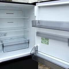 TOSHIBA 3ドア冷凍冷蔵庫　GR-W33SC　326L　2024年製　美品 動作チェック、クリーニング済みの画像
