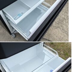 TOSHIBA 3ドア冷凍冷蔵庫　GR-W33SC　326L　2024年製　美品 動作チェック、クリーニング済みの画像