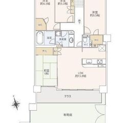 💞あざみ野駅徒歩13分💕3階部分には珍しい庭付き！💕南西向…