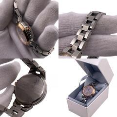 セイコー SEIKO 腕時計 ルキア 電波ソーラー 3針デイト 1B25-0AC0 シルバーの画像