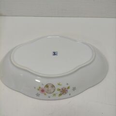 【新品、未使用】　中村勘三郎監修　花柄皿セット　華ちりめん　皿セット 大皿1枚小皿5枚 電子レンジOK 　20250516-9Y  電子レンジOK の画像