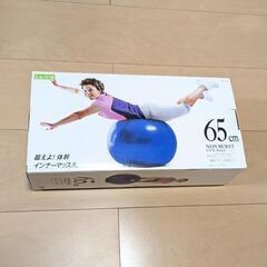 La-vie ノンバーストジムボール 65cm 青　バランスボールの画像