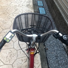 YAMAHA パスナチュラ　26インチ　12.3A充電器付き　前輪・後輪タイヤ新品　（お値下げ可能）の画像