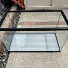 水槽60cm.40cm2つセット★ポンプ、ろ過装置付き！  
