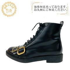 トッズ TOD’S 23.5 ブーツ ショートブーツ ブラック