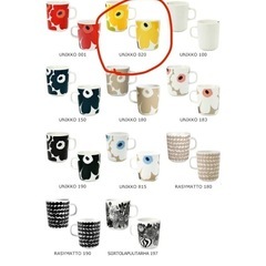 マリメッコ　Unikko マグカップ 400ml