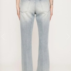 SLY W SEMI FLARE PT-BE フレアデニム 新品の画像