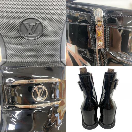 ルイヴィトン LOUIS VUITTON 23.5 ブーツ ムーンライトライン LV