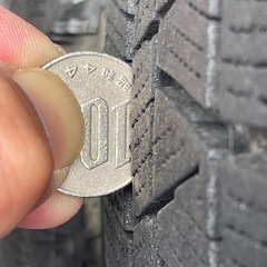 155/65R14 スタッドレス　アルミホイール付き4本セットの画像