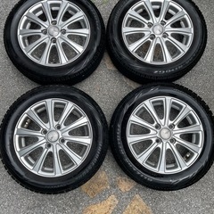 155/65R14 スタッドレス　アルミホイール付き4本セット