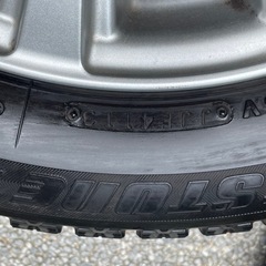 155/65R14 スタッドレス　アルミホイール付き4本セットの画像