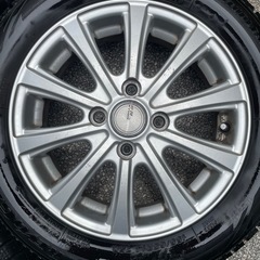 155/65R14 スタッドレス　アルミホイール付き4本セットの画像