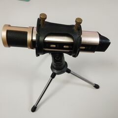 Zealsound USBコンデンサーマイク　本体＋スタンド　中古