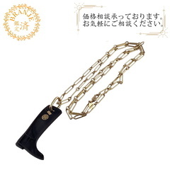 エルメス HERMES ネックレス カヴァリエ ブラウン