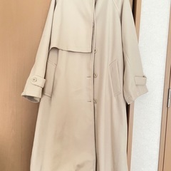冬物 白 ロングコート