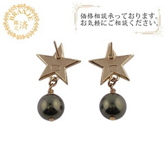 シャネル CHANEL ピアス ココマーク スター パール A1...