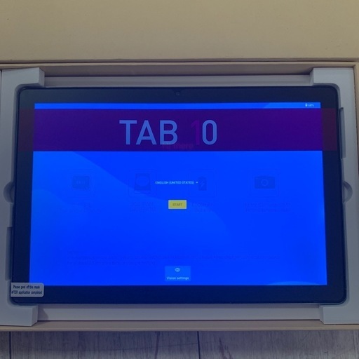 ［未使用品］VASOUN　10.1インチ　アンドロイド　タブレット