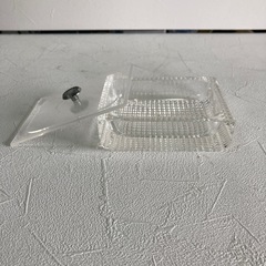 クリスタルガラス灰皿の画像
