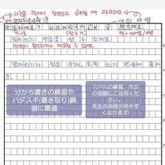 ✨TOPIK対策に最適！韓国語学習専用オリジナルノート（A4サイズ・青）✨の画像