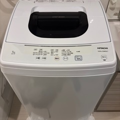 【取引中】HITACHI洗濯機 5kg