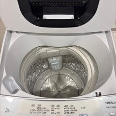 【取引中】HITACHI洗濯機 5kgの画像