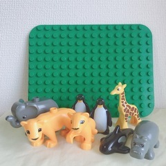 レゴデュプロ 動物 基礎板 LEGO dupulo ZOO 楽し...