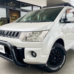デリカD5★4WD★車検付★ルーフキャリア★フリップタウンモニター