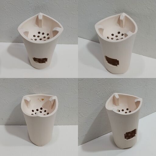 年代物 龍山造 白泥涼炉 涼炉台付 煎茶道具 年代物 龍山造 白泥涼炉 涼炉台付 煎茶道具