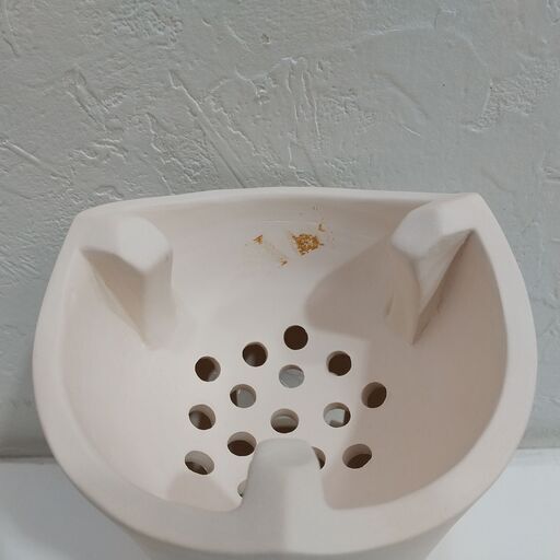 白泥/涼炉/香山造/うぶ出し/年代物/時代物/煎茶道具/涼炉台/骨董