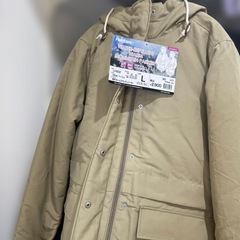 新品未使用 ワークマン レディース ベージュ 撥水加工 マウンテンパーカーの画像