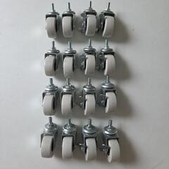 無印良品　スチールユニットシェルフのキャスター