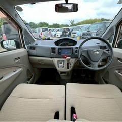 【支払総額11.8万円】h24年式ムーヴLA100車検付き即日納車ok機関良好 修復歴無しエアコン冷え冷え TV Bluetooth iストップの画像