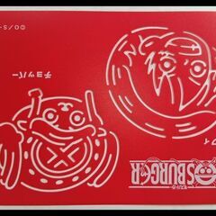 【ONE PEACE】ルフィー&チョッパーのステンシル？型抜き？...