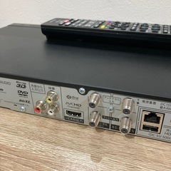 【ジモティー割】SHARP 2017年製 ブルーレイディスクレコーダー BD-NW1100（ID950）の画像